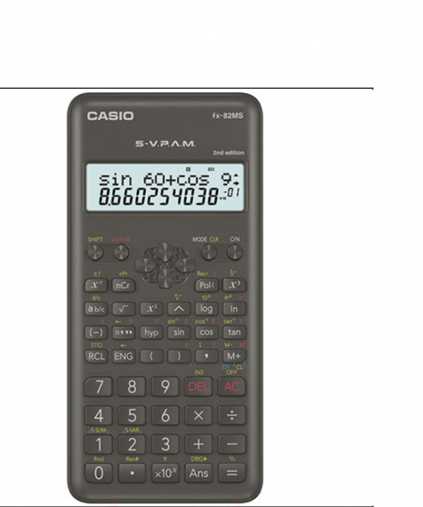 CALCULADORA CASIO CIENTIFICA FX82MS2