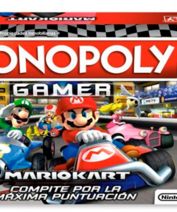 JUEGO DE MESA MONOPOLY GAMER MARIO KART